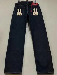 CUNE キューン 2連うさぎ GH07FN01 デニムパンツ マンモス 日本製 
