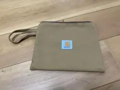 【非売品】Carhartt ポーチベージュ キャンバス ②のサムネイル