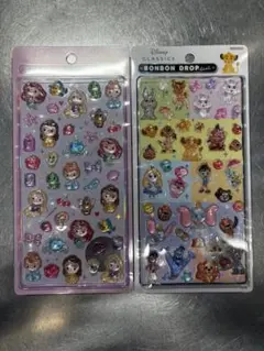 ボンボンドロップシール　ディズニー　2枚セット