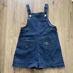 Sister Jenni ストレッチデニムショートサロペット140cm