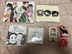 鬼滅の刃　原画展　フレークシール　ポーチなど