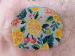 フェイラー　ポーチ　フルーツ柄
