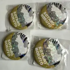 ハイキュー!! ボクト 木兎光太郎 缶バッジ 4個セット