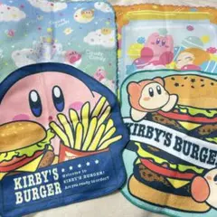 星のカービィ一番くじ CloudyCandy KIRBY'SBURGER タオル