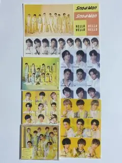 【新品・未開封】Snow Man HELLO HELLO 3形態 特典付き