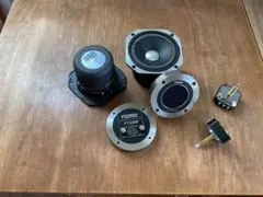 FOSTEX　F120A　スピーカー　ペア　エンクロージャー、グリル付　アルニコ FOSTEX F120A スピーカー ペア エンクロージャー、グリル付 アルニコ