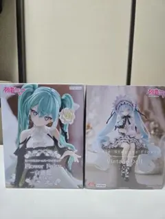 【新品未開封】初音ミク　ぬーどるストッパーフィギュア　白薔薇　ヴィンテージドール