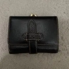 キタムラ　三つ折財布　黒 牛革口金二つ折り財布 D-21 – バッグのキタムラK2公式サイト