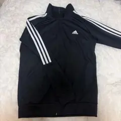 adidas ブラック ジャージ ジャケット