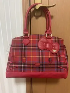 未使用 ハローキティ チェック ロキャロン サンリオ 英国王室 スコットランド