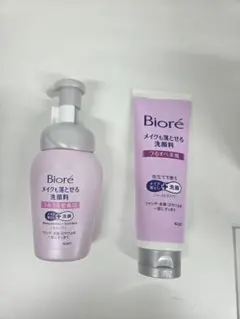 Biore メイクも落とせる洗顔料 ポンプ＆チューブセットのサムネイル