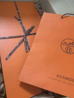 HERMES エルメス 空箱 ショップ袋 セット