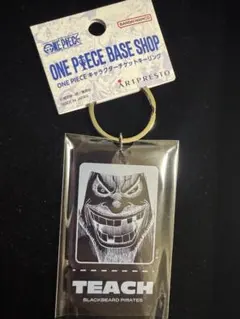 ワンピース チケットキーリング ベースショップ　黒ひげ　ティーチ