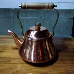アイザワ工房 鎚目模様 銅製 やかん 銅瓶 薬缶 茶道具 - メルカリ