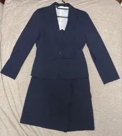 ネイビー スーツセット ジャケット スカート