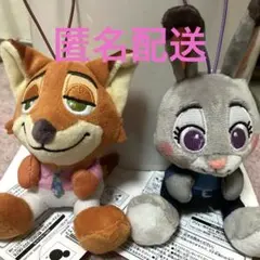 ズートピア むにゃすやマスコット ジュディ ニック