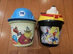 ディズニー　ポップコーン　バケット　2個セット　ミッキー モンスターズインク