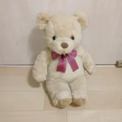 ファースト社　昭和レトロ　くまぬいぐるみ　テディベア　防ダニ加工　富士紡のサムネイル