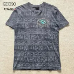 GECKO オールドサーフ　ヤモリ　トカゲ Tシャツ　USA製 90s サーフのサムネイル