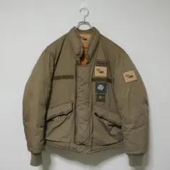 Karl Helmut カールヘルム 中綿 ジャケット サイド編込 ワッペン