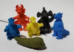 怪獣消しゴム5　6体セット