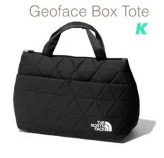ブラック★ ジオフェイスボックストート★ノースフェイスNM32355