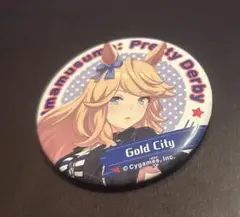 ゴールドシチー勝負服缶バッジ