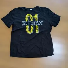ZUMBA レオパードロゴ Tシャツ 正規品ブラック