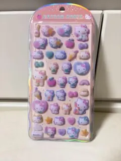 コットンパフィー シール サンリオ キティ 正規品 検:ボンボンドロップ