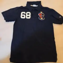 Champion ネイビー ポロシャツ L 68