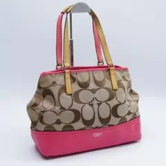 COACH Signature Bag Tote Y2K Hamptons