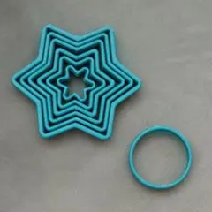 クリスマスツリー 抜き型 クッキー