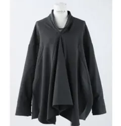 【美品】ENFOLD エンフォルド　スクエアフレンチシャツ　ブラウス　ブラック SAILOR-COLOR BLOUSE｜ENFOLD（エンフォルド）正規取り扱い通販