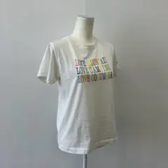 【a1889】コロンビア 半袖Tシャツ 白 ロゴ入り L 山ガール アウトドアのサムネイル