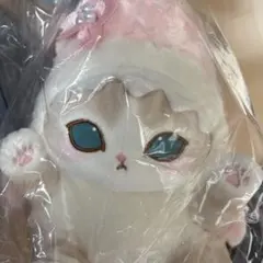 mofusand モフサンド　ぽてぽてサメにゃんぬいぐるみS さくらピンク