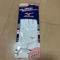 【新品】Mizuno ゴルフグローブ 45GH-93112 19cm ホワイト