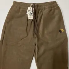 新品 CALEE 22AW フリースパンツ L ベージュ