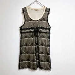 PROPORTION レースノースリーブチュニックのサムネイル