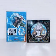 【匿名配送】SAKAMOTODAYS 赤尾晶 バースデー アクスタ 缶バッジ