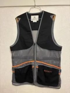 美品　BERETTA メッシュベスト ダークグリーン/グレー