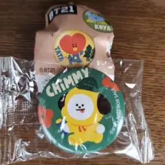 BT21 くら寿司　オリジナル缶バッジ　CHIMMY