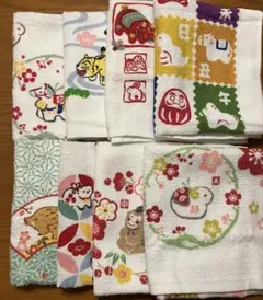 干支タオル8枚セット