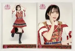 AKB48 武道館 赤チェック衣装 ランダム 生写真 橋本恵理子