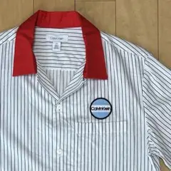【新品未使用】 Calvin Klein 半袖シャツ 開襟シャツ