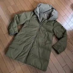 CECIL McBEE カーキ色　リバーシブル　ダウンジャケットコート　M
