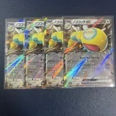 ノココッチex rr 4枚セット