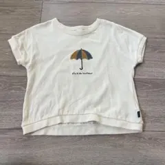 【新品未使用品!!即購入OK!!】 テータテート 傘 半袖 Tシャツ 100のサムネイル