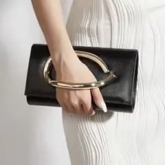 ブラック クラッチバッグ 結婚式