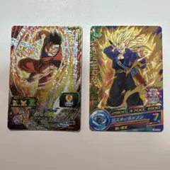 スーパードラゴンボールヒーローズ ゴジータ ベジット ゴテンクス 3枚