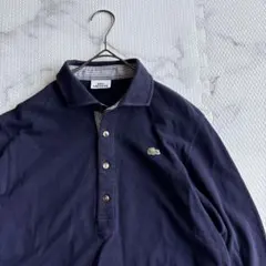 ✨大人気✨ラコステ　紺　ポロシャツM
